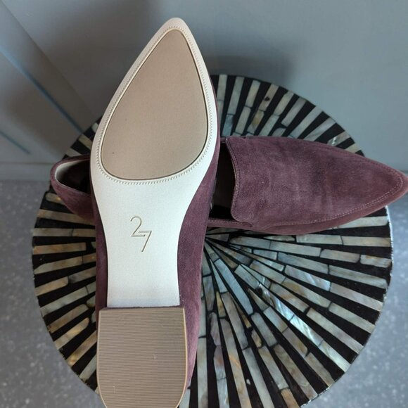 27 Edit Hannah Suede Loafers NWOT - Picture 4 of 4